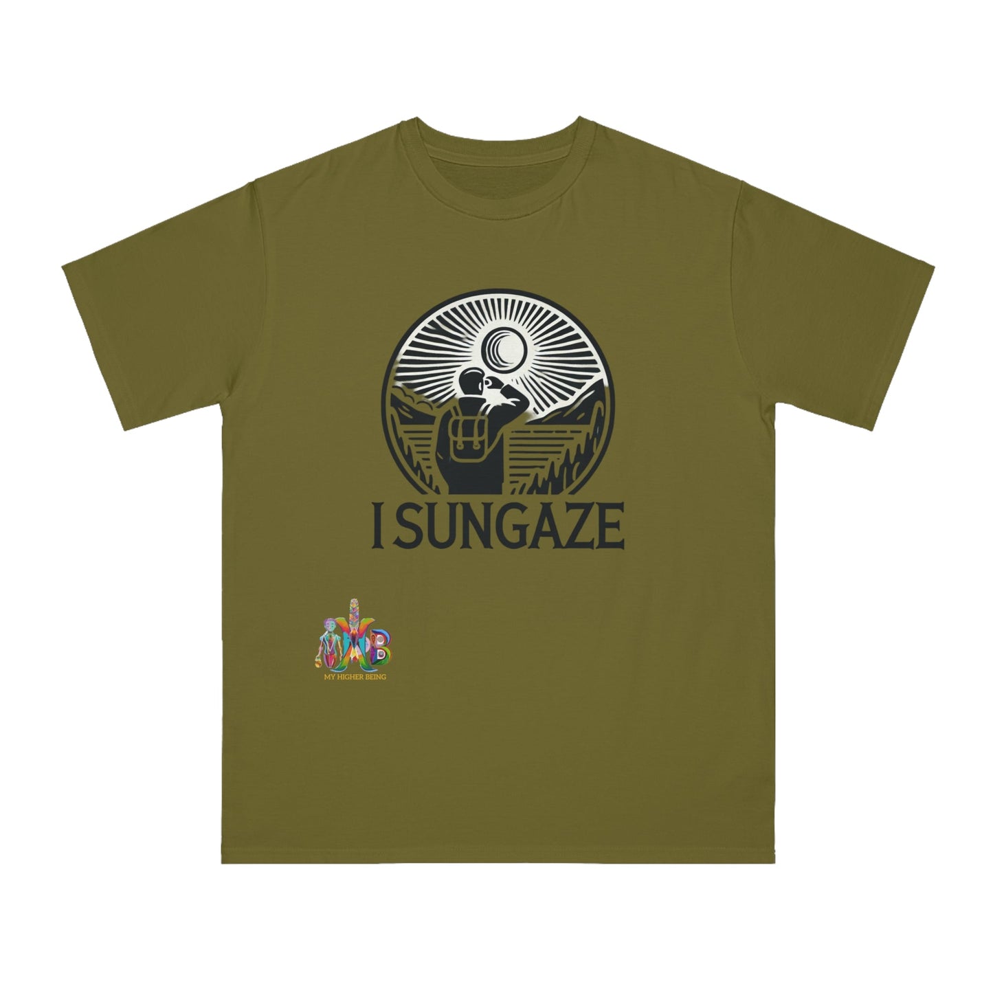 'I Sungaze'_100% Organic Cotton T-Shirt - My Higher Being