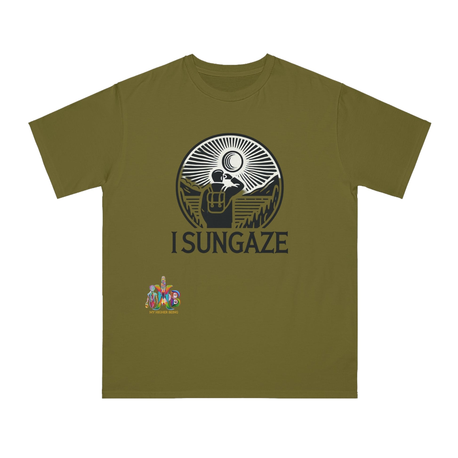 'I Sungaze'_100% Organic Cotton T-Shirt - My Higher Being