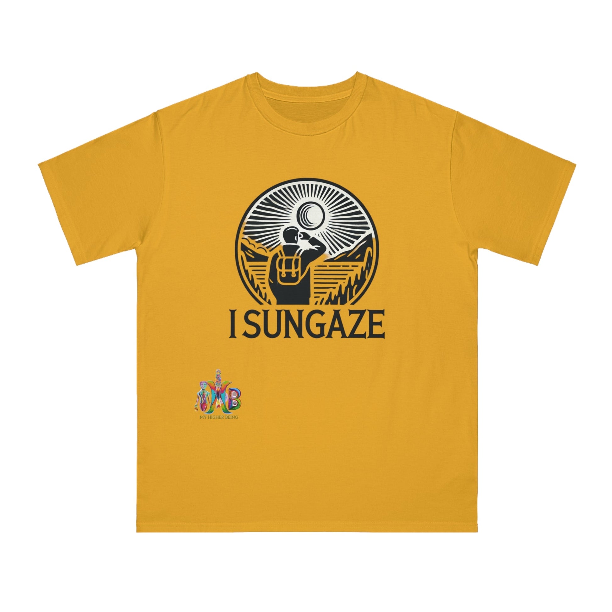 'I Sungaze'_100% Organic Cotton T-Shirt - My Higher Being