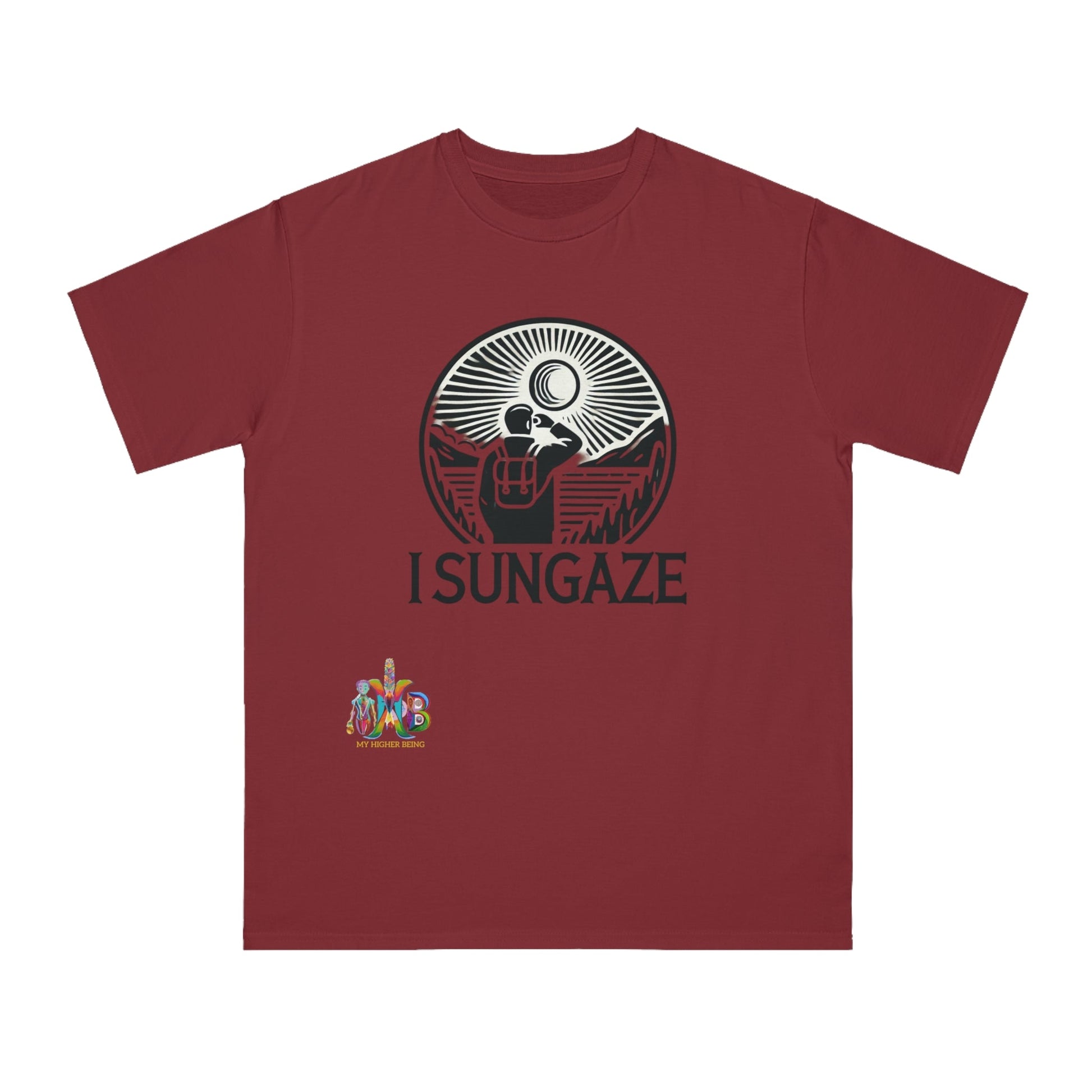 'I Sungaze'_100% Organic Cotton T-Shirt - My Higher Being