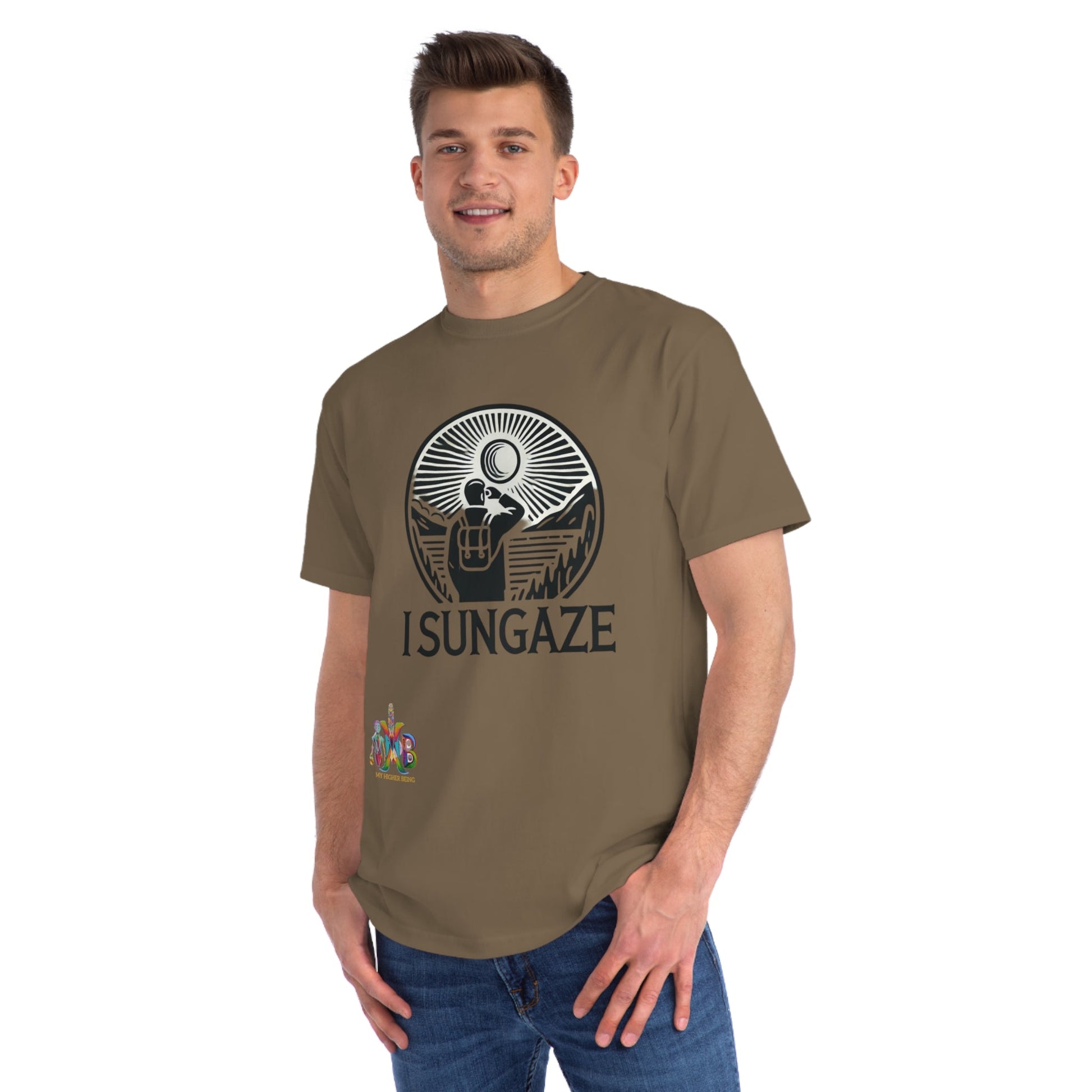'I Sungaze'_100% Organic Cotton T-Shirt - My Higher Being