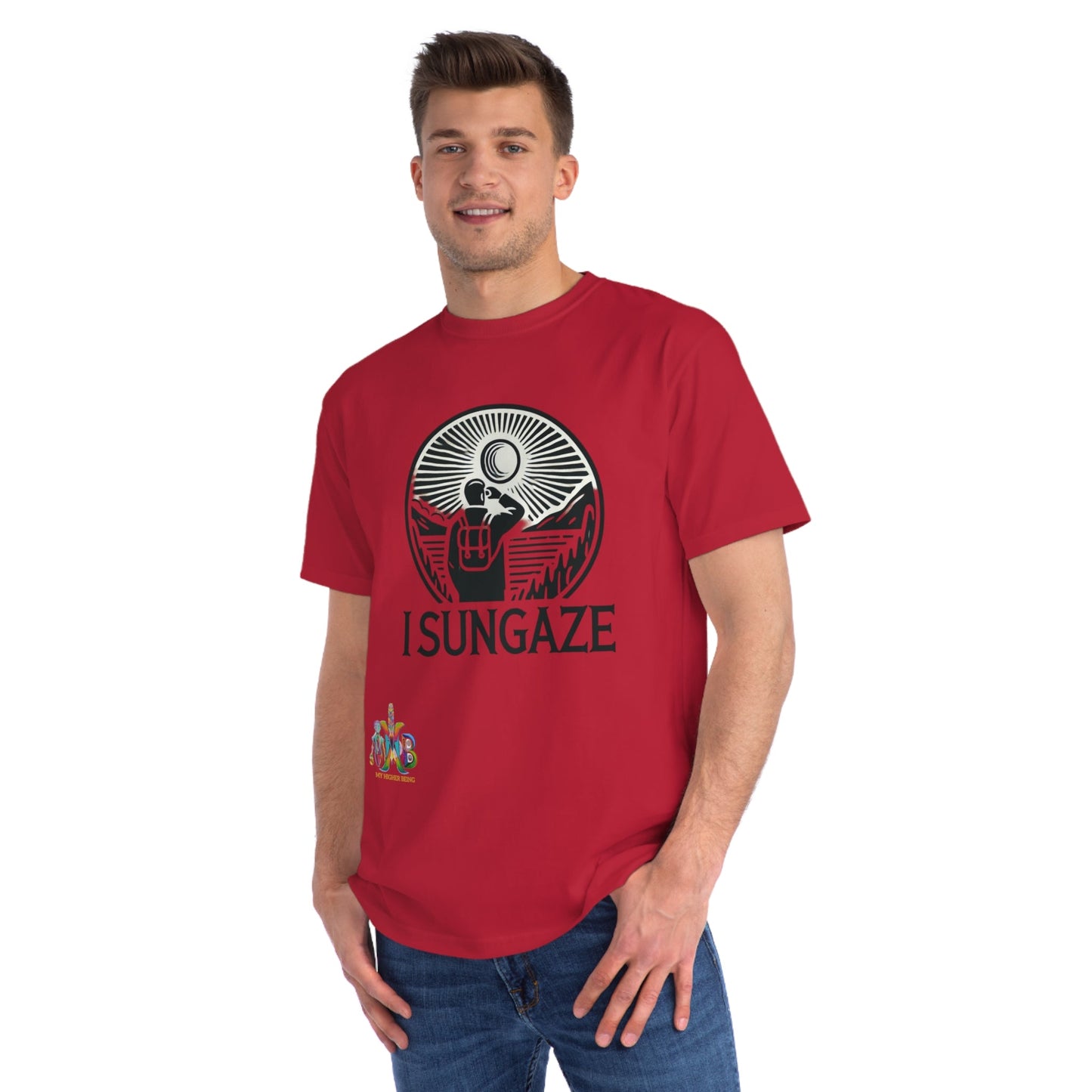 'I Sungaze'_100% Organic Cotton T-Shirt - My Higher Being
