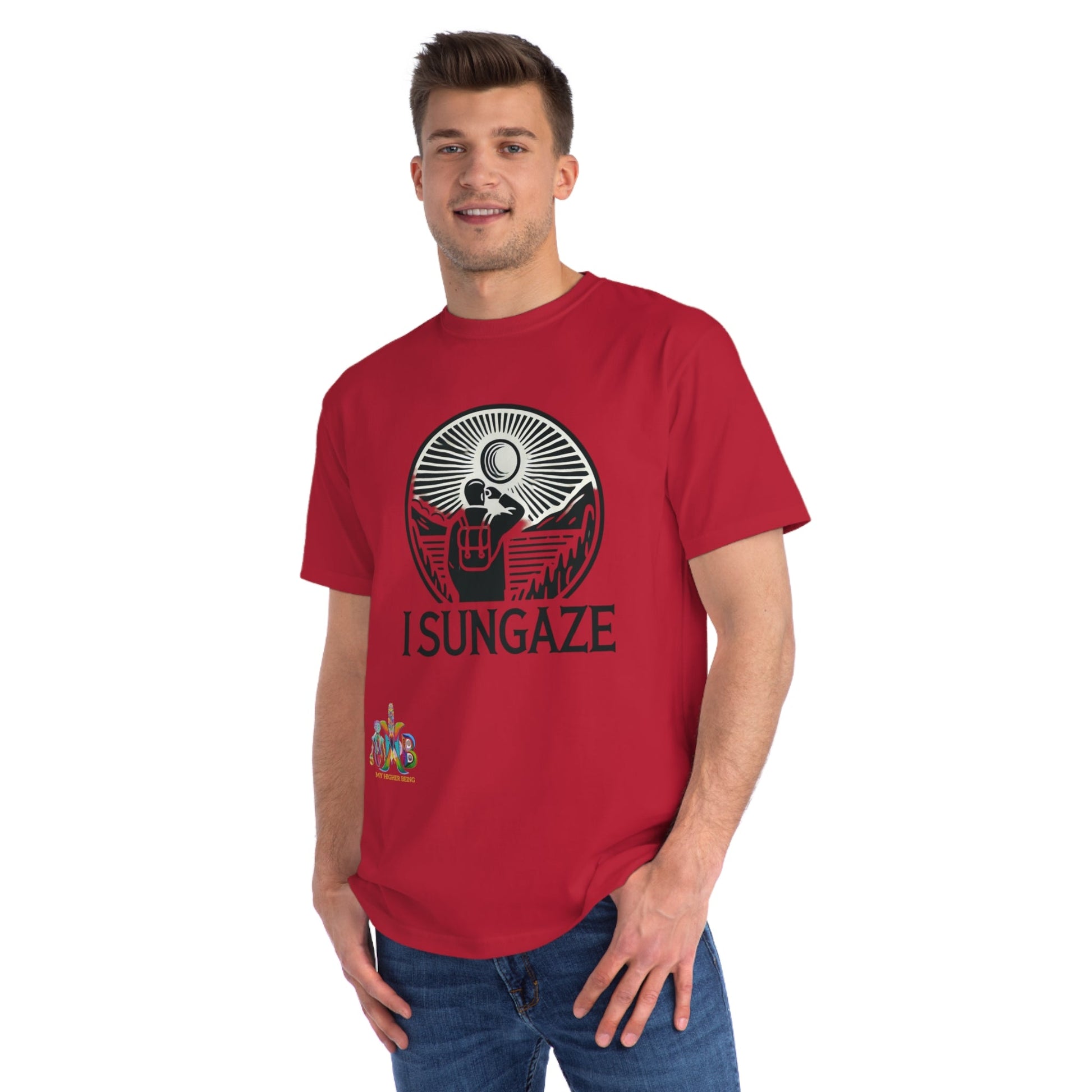 'I Sungaze'_100% Organic Cotton T-Shirt - My Higher Being