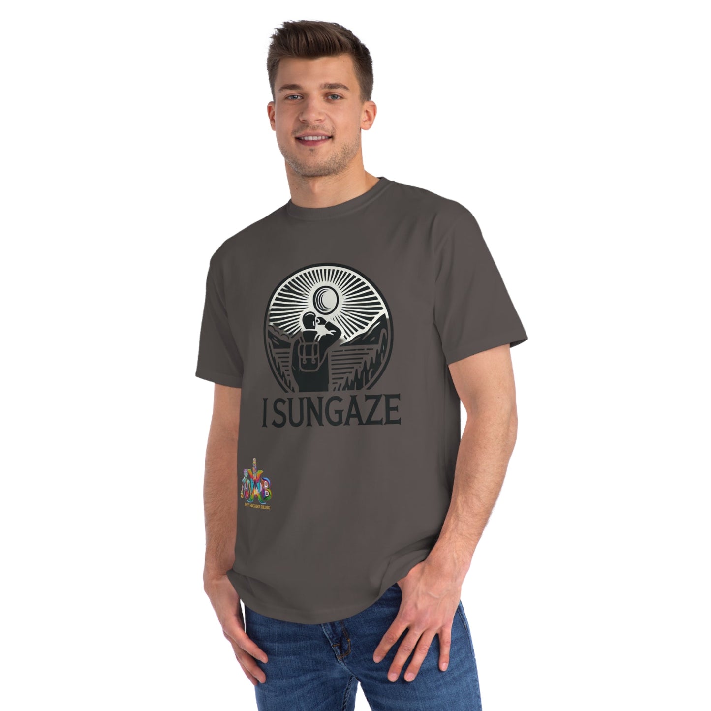 'I Sungaze'_100% Organic Cotton T-Shirt - My Higher Being