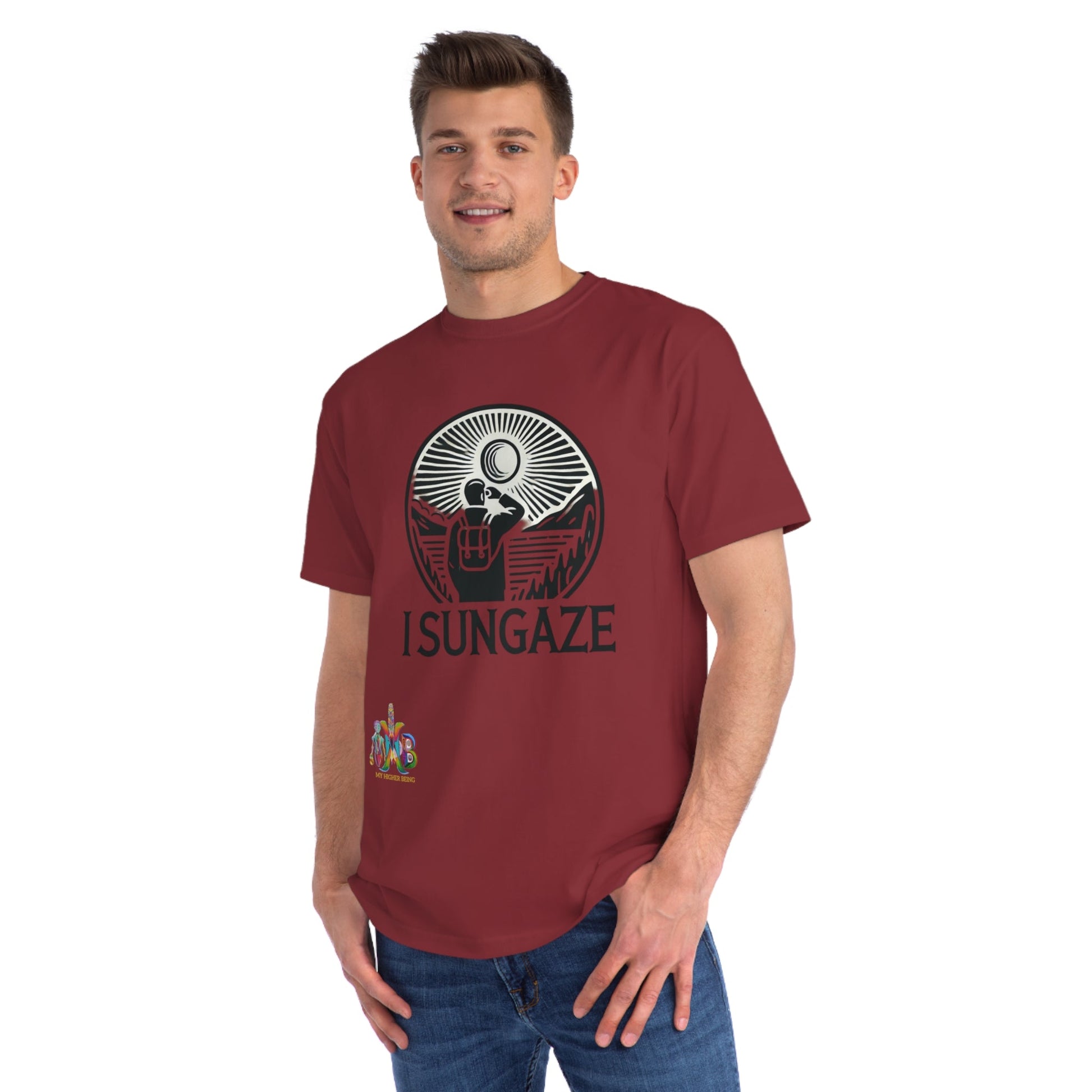 'I Sungaze'_100% Organic Cotton T-Shirt - My Higher Being