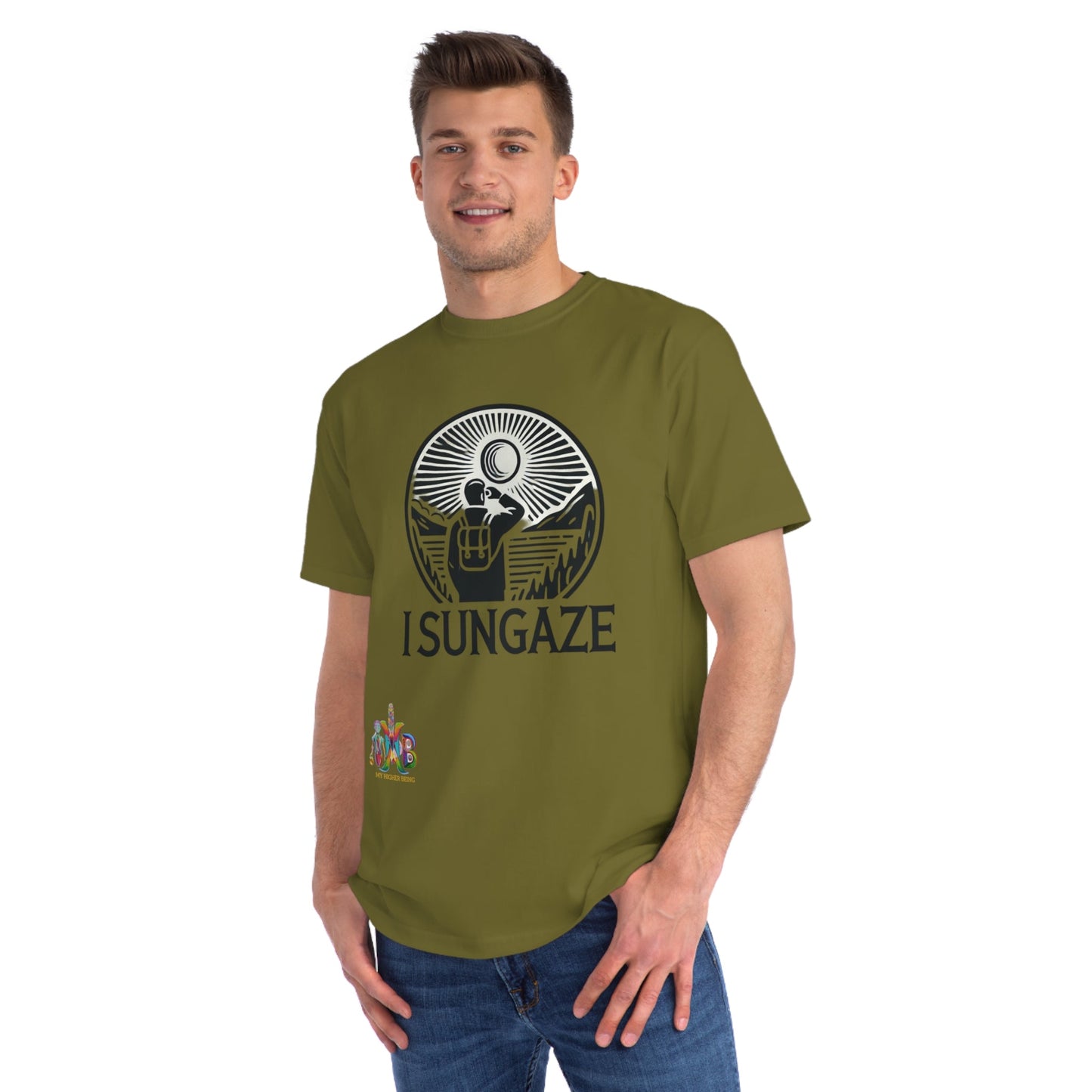 'I Sungaze'_100% Organic Cotton T-Shirt - My Higher Being