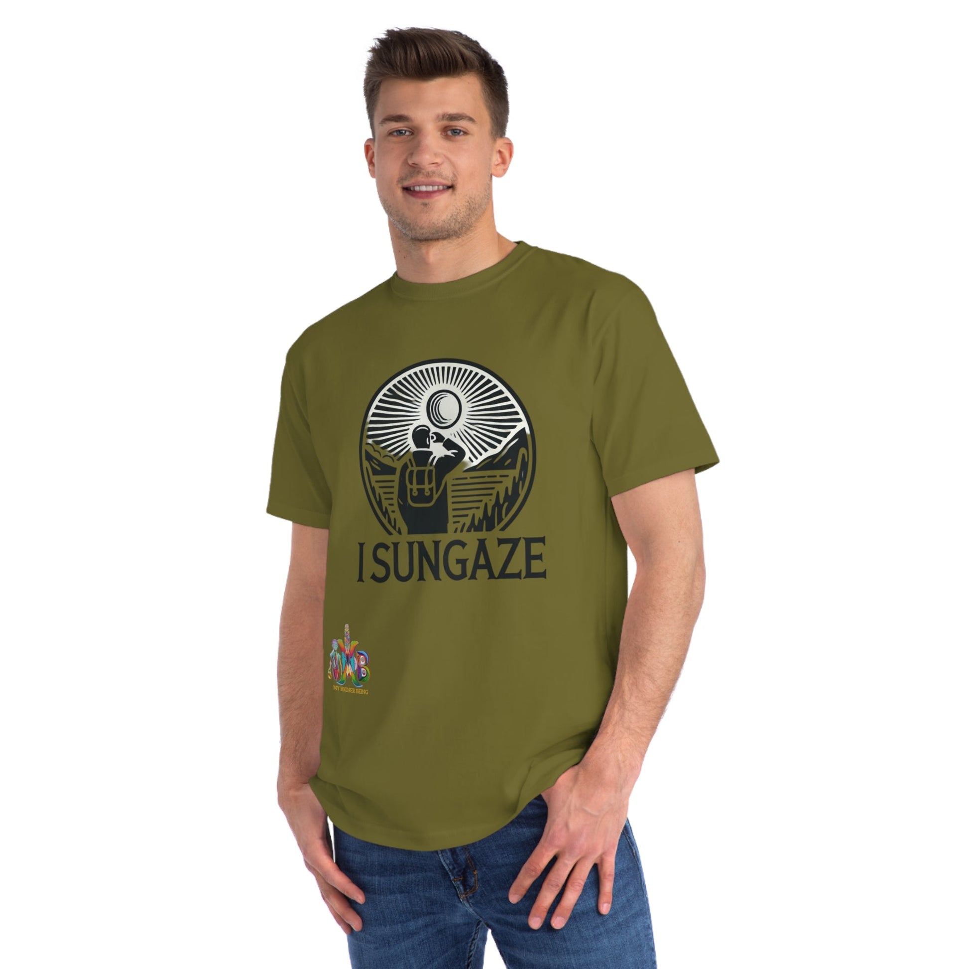'I Sungaze'_100% Organic Cotton T-Shirt - My Higher Being