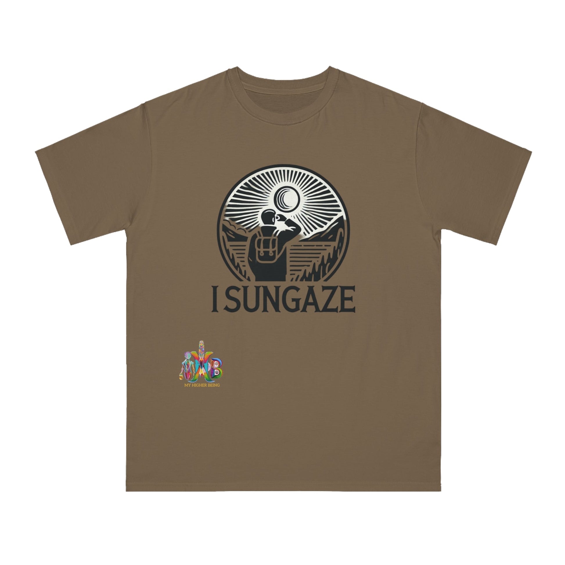 'I Sungaze'_100% Organic Cotton T-Shirt - My Higher Being