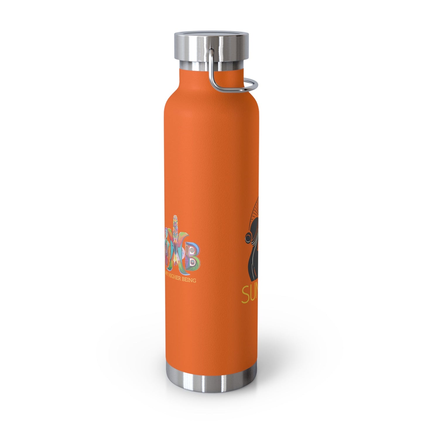 'I Sungaze'_Copper Vacuum Insulated Bottle, 22oz - My Higher Being