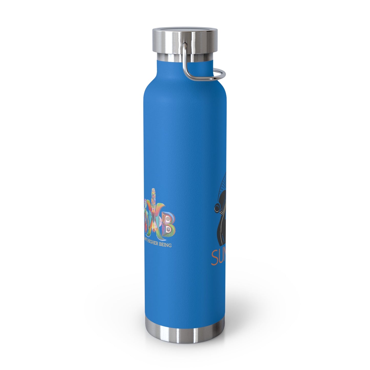 'I Sungaze'_Copper Vacuum Insulated Bottle, 22oz - My Higher Being