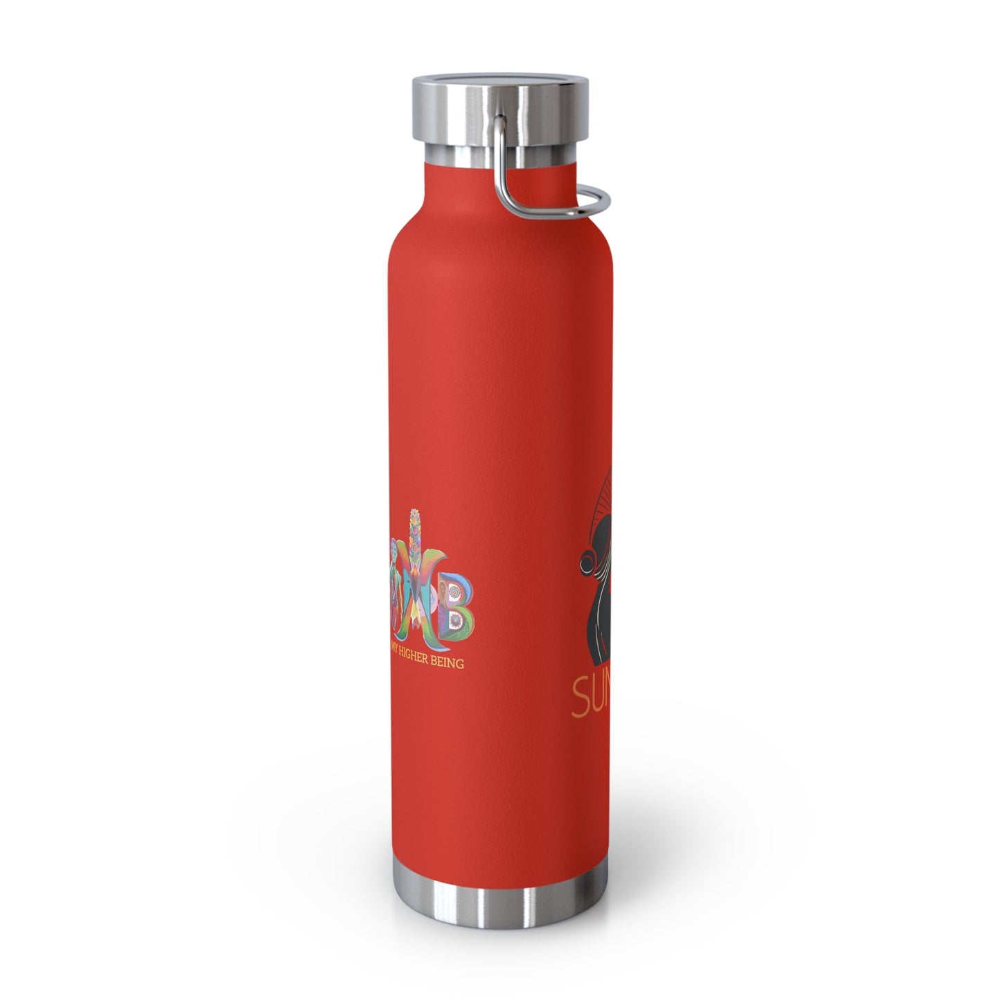 'I Sungaze'_Copper Vacuum Insulated Bottle, 22oz - My Higher Being
