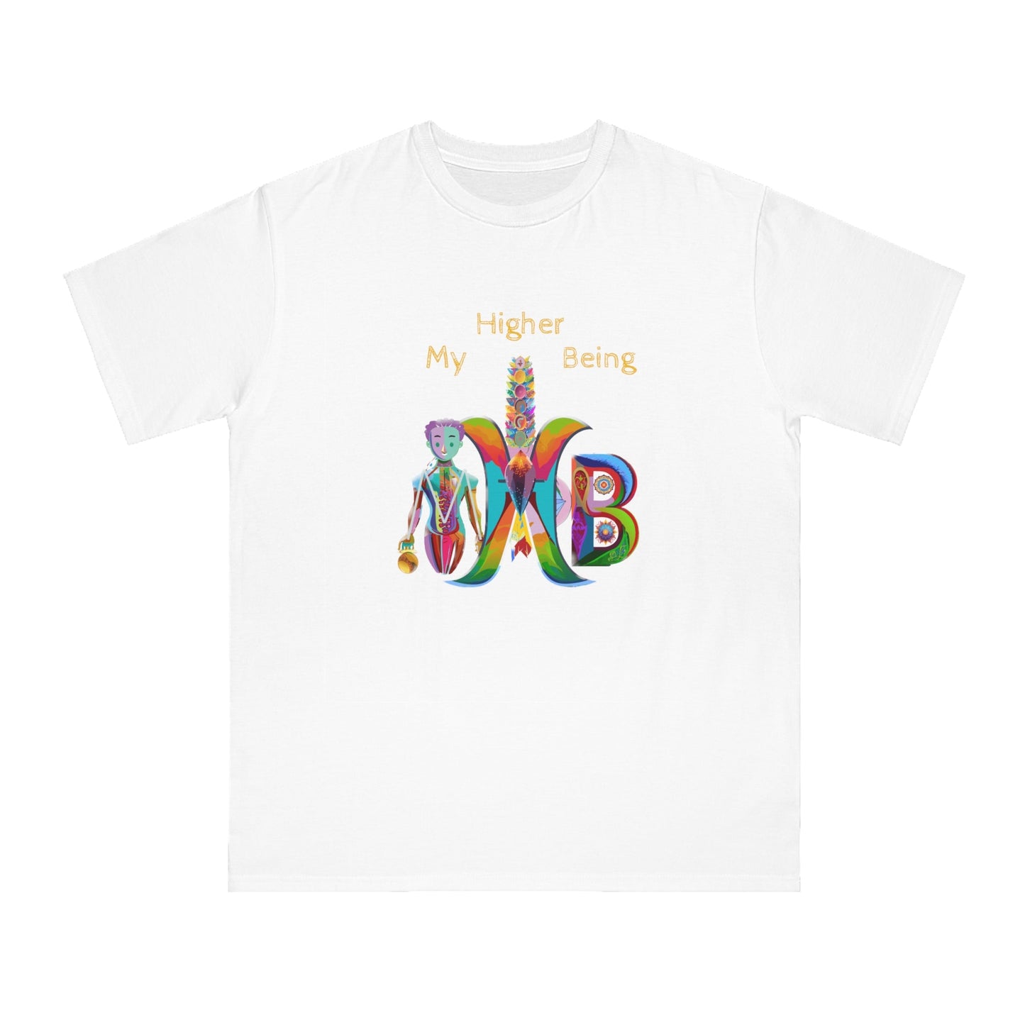 'My Higher Being'_100% Organic Cotton T-Shirt - My Higher Being