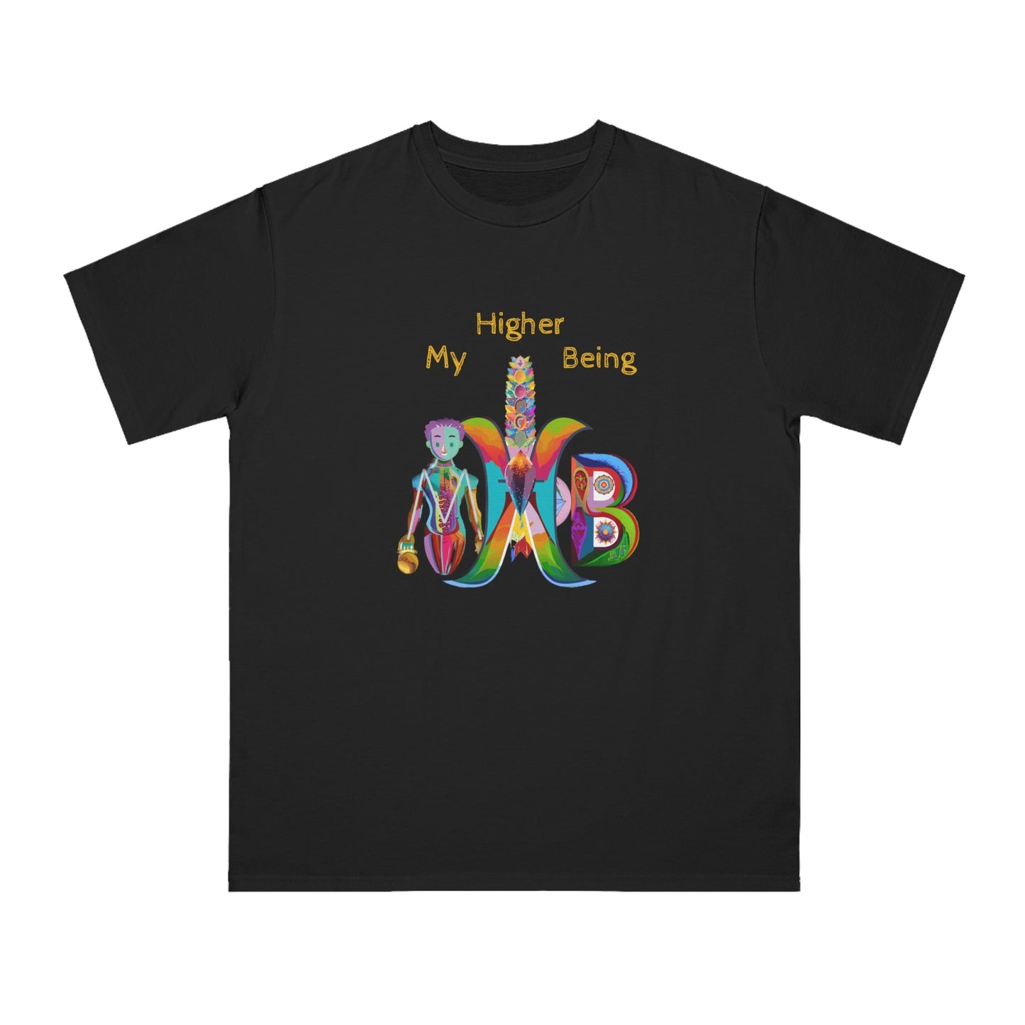 'My Higher Being'_100% Organic Cotton T-Shirt - My Higher Being