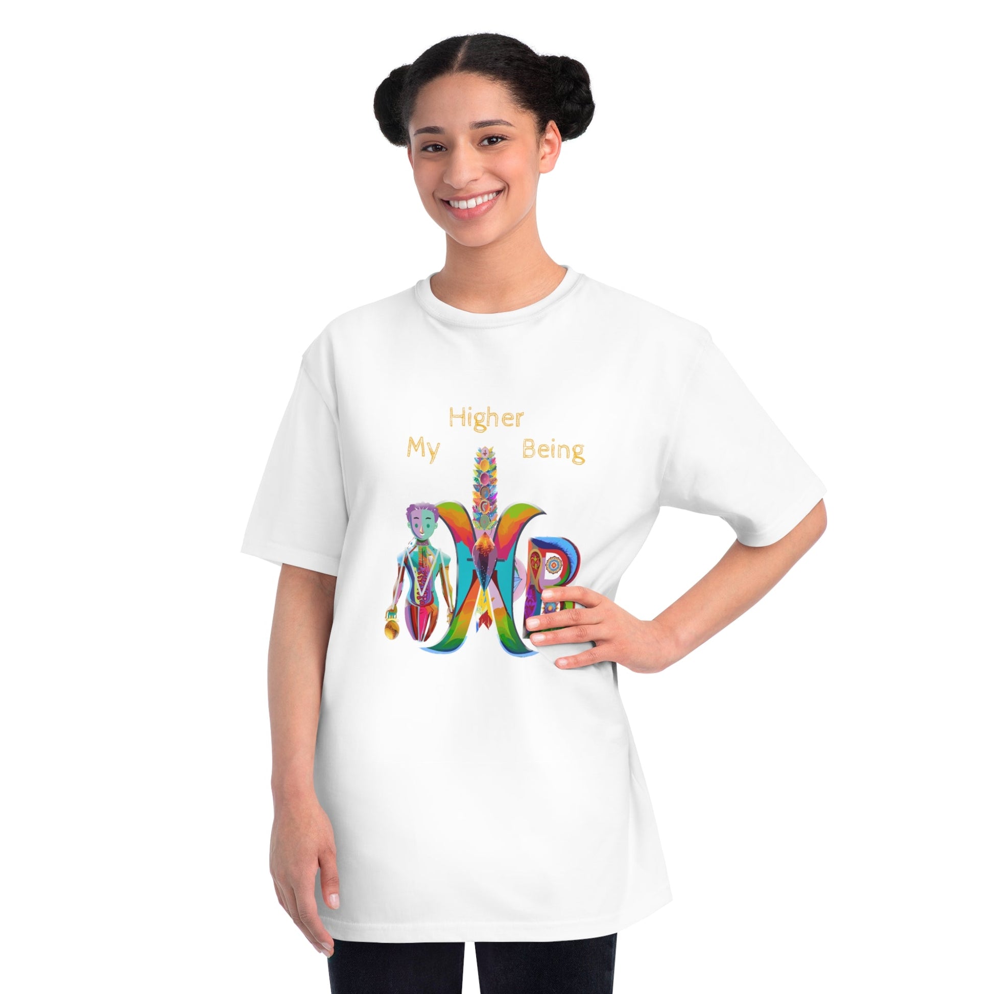 'My Higher Being'_100% Organic Cotton T-Shirt - My Higher Being