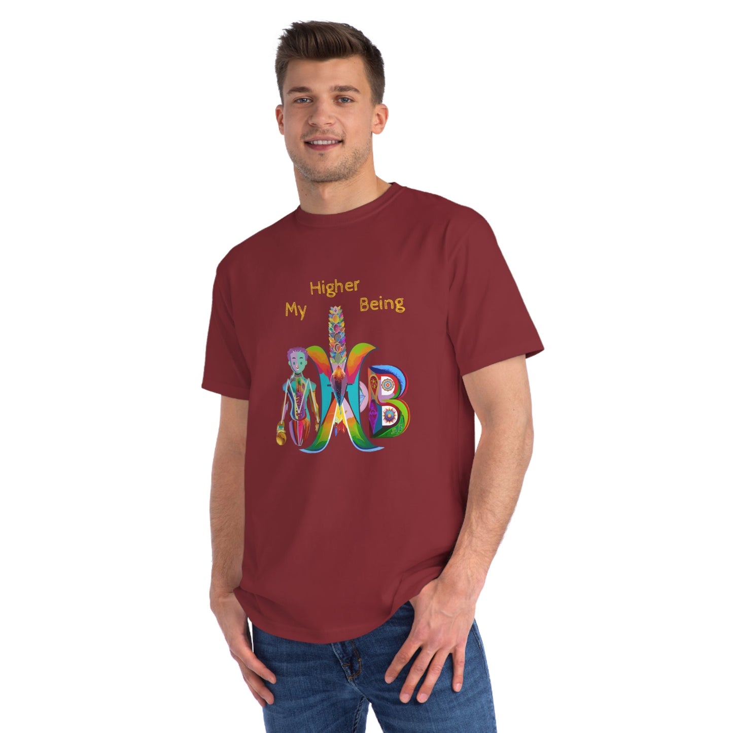 'My Higher Being'_100% Organic Cotton T-Shirt - My Higher Being