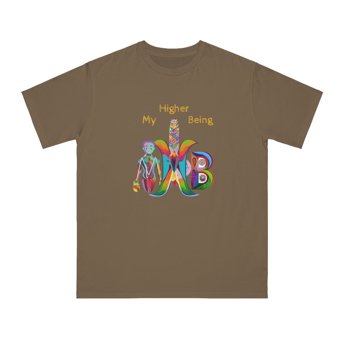 'My Higher Being'_100% Organic Cotton T-Shirt - My Higher Being
