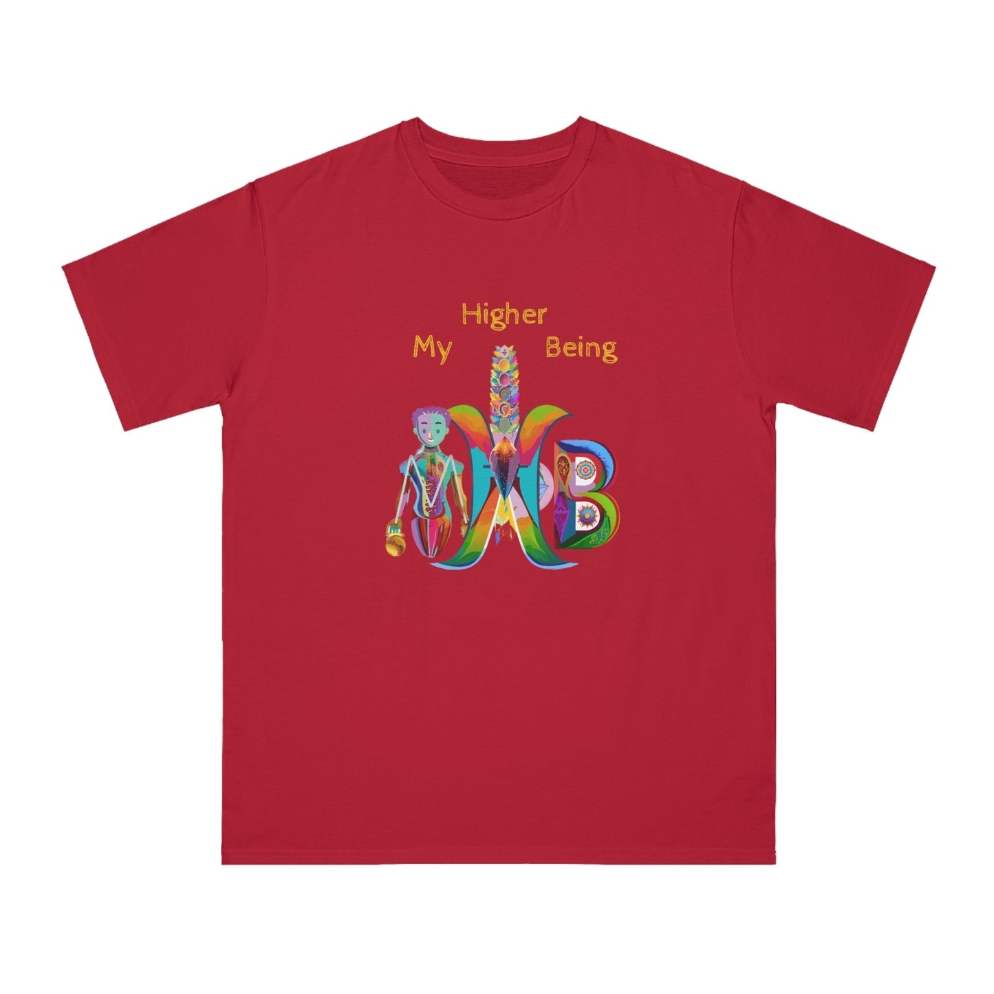 'My Higher Being'_100% Organic Cotton T-Shirt - My Higher Being