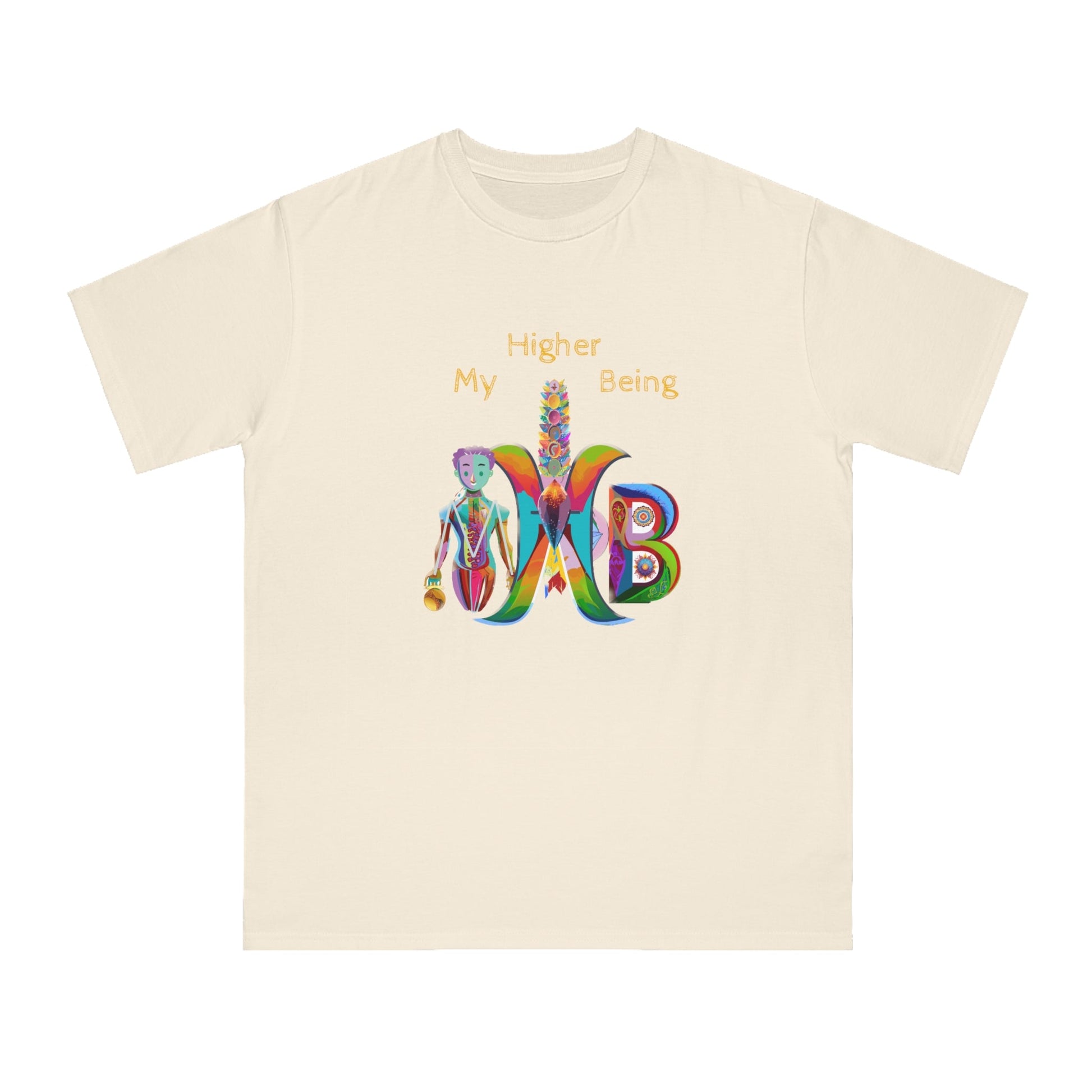 'My Higher Being'_100% Organic Cotton T-Shirt - My Higher Being