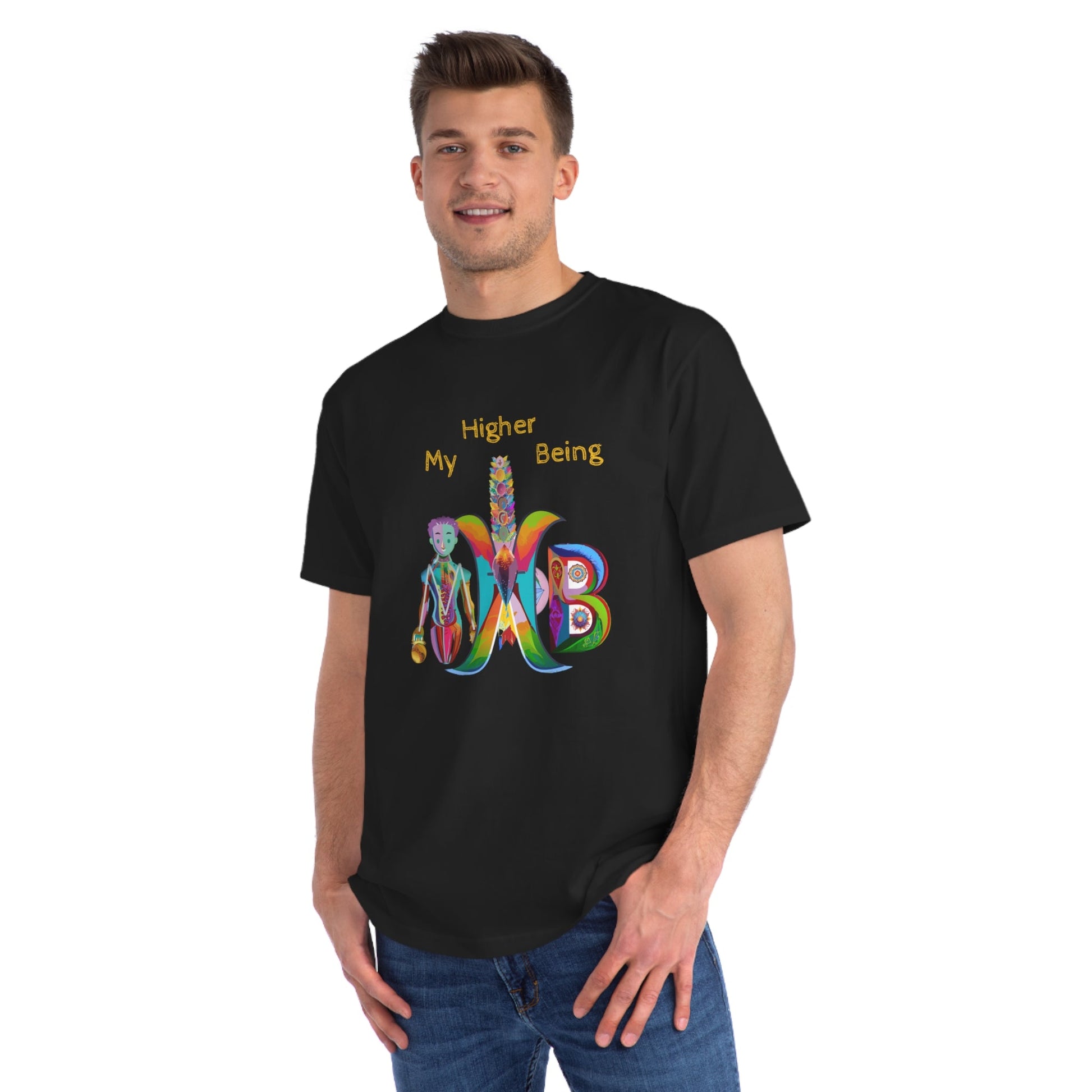 'My Higher Being'_100% Organic Cotton T-Shirt - My Higher Being
