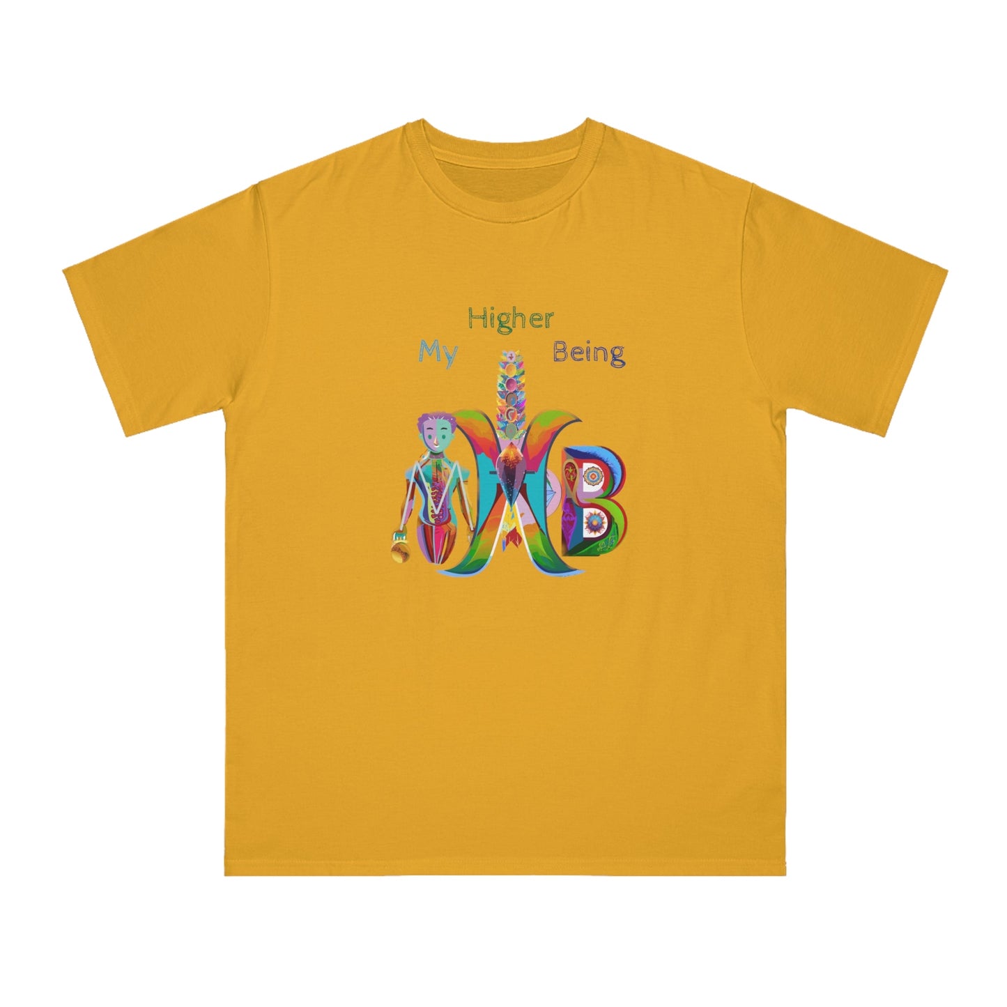 'My Higher Being'_100% Organic Cotton T-Shirt - My Higher Being
