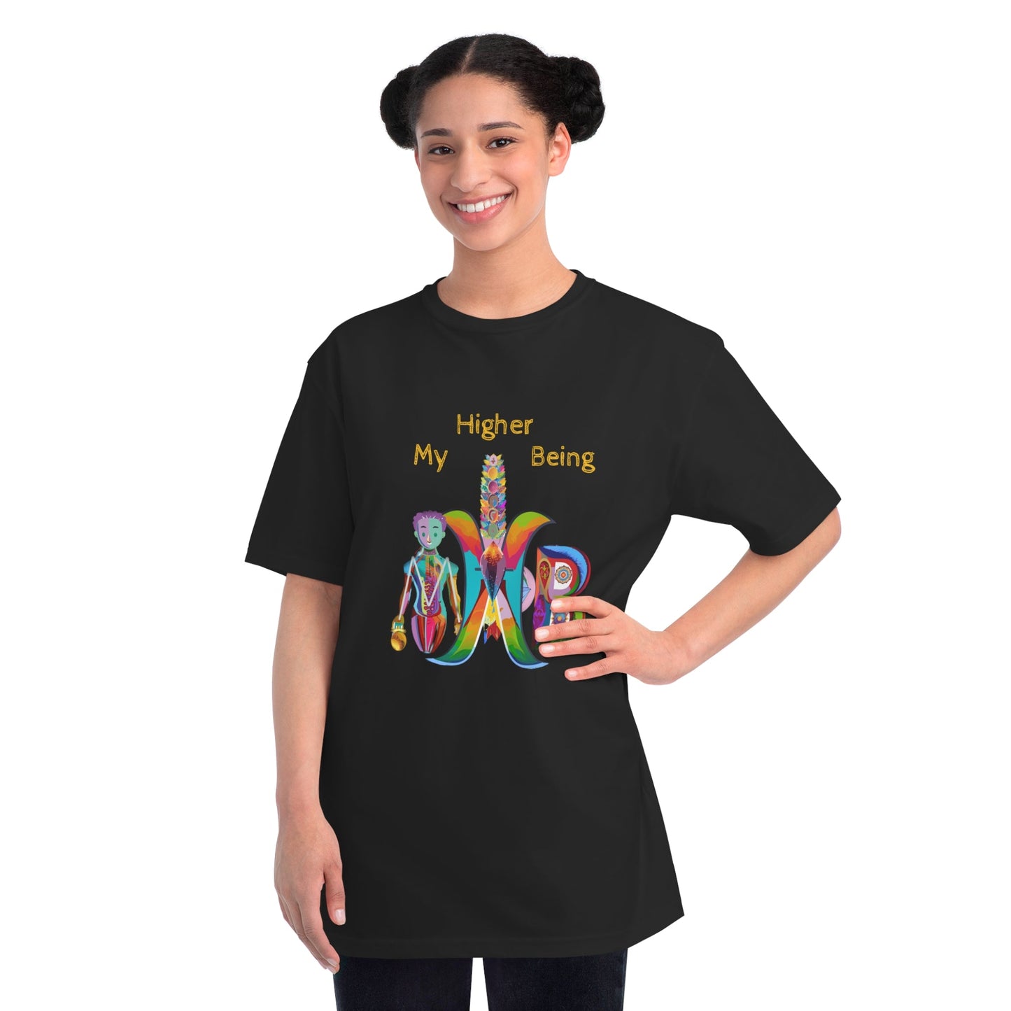 'My Higher Being'_100% Organic Cotton T-Shirt - My Higher Being