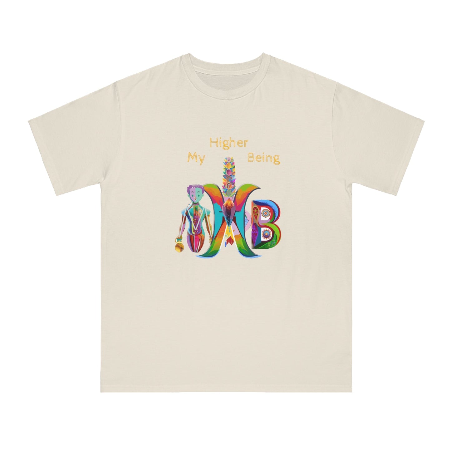 'My Higher Being'_100% Organic Cotton T-Shirt - My Higher Being