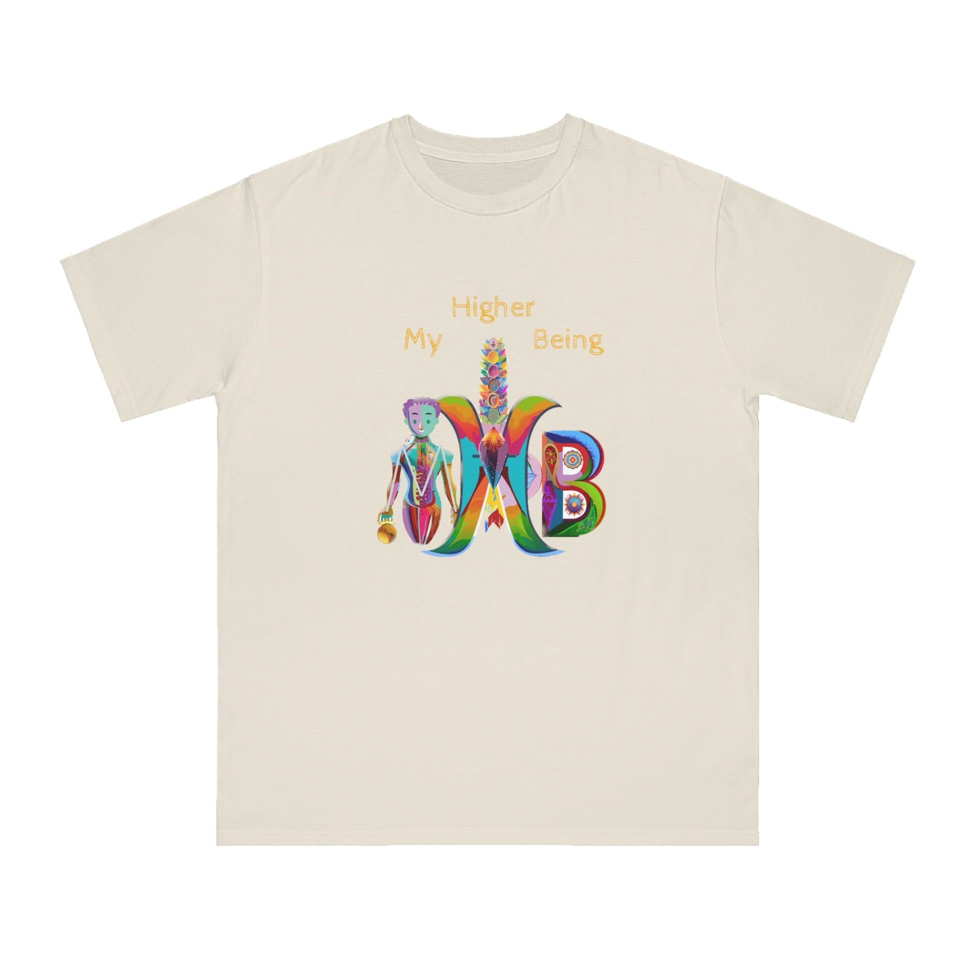 'My Higher Being'_100% Organic Cotton T-Shirt - My Higher Being