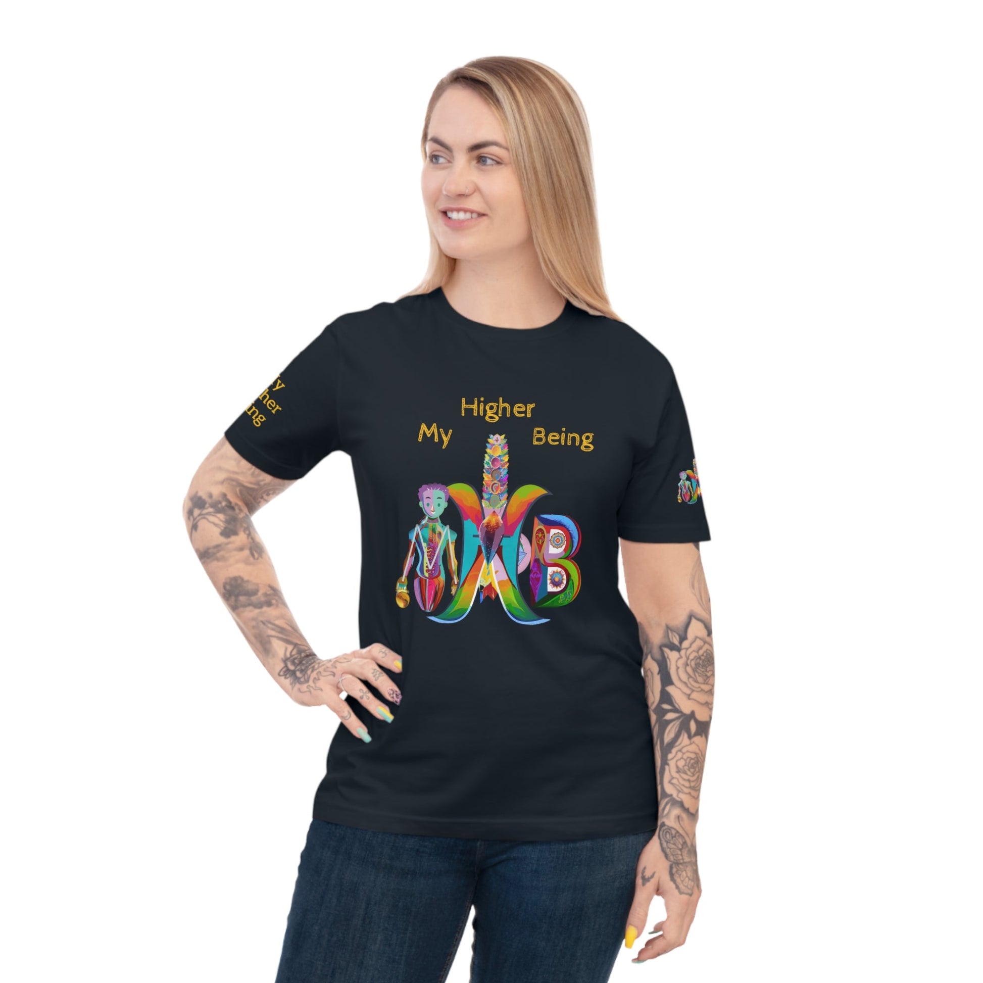 'My Higher Being' (MHB EDITION)_100% Organic Cotton T-Shirt - My Higher Being