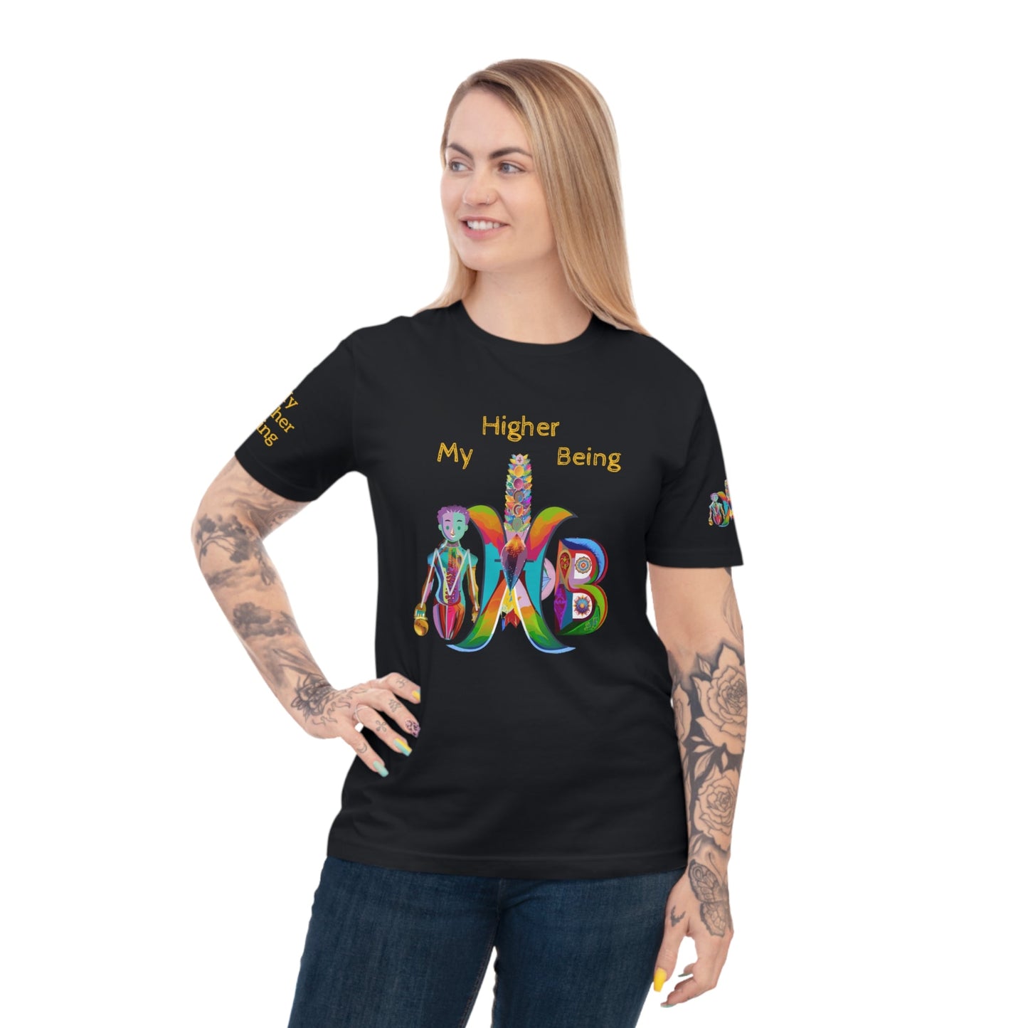 'My Higher Being' (MHB EDITION)_100% Organic Cotton T-Shirt - My Higher Being