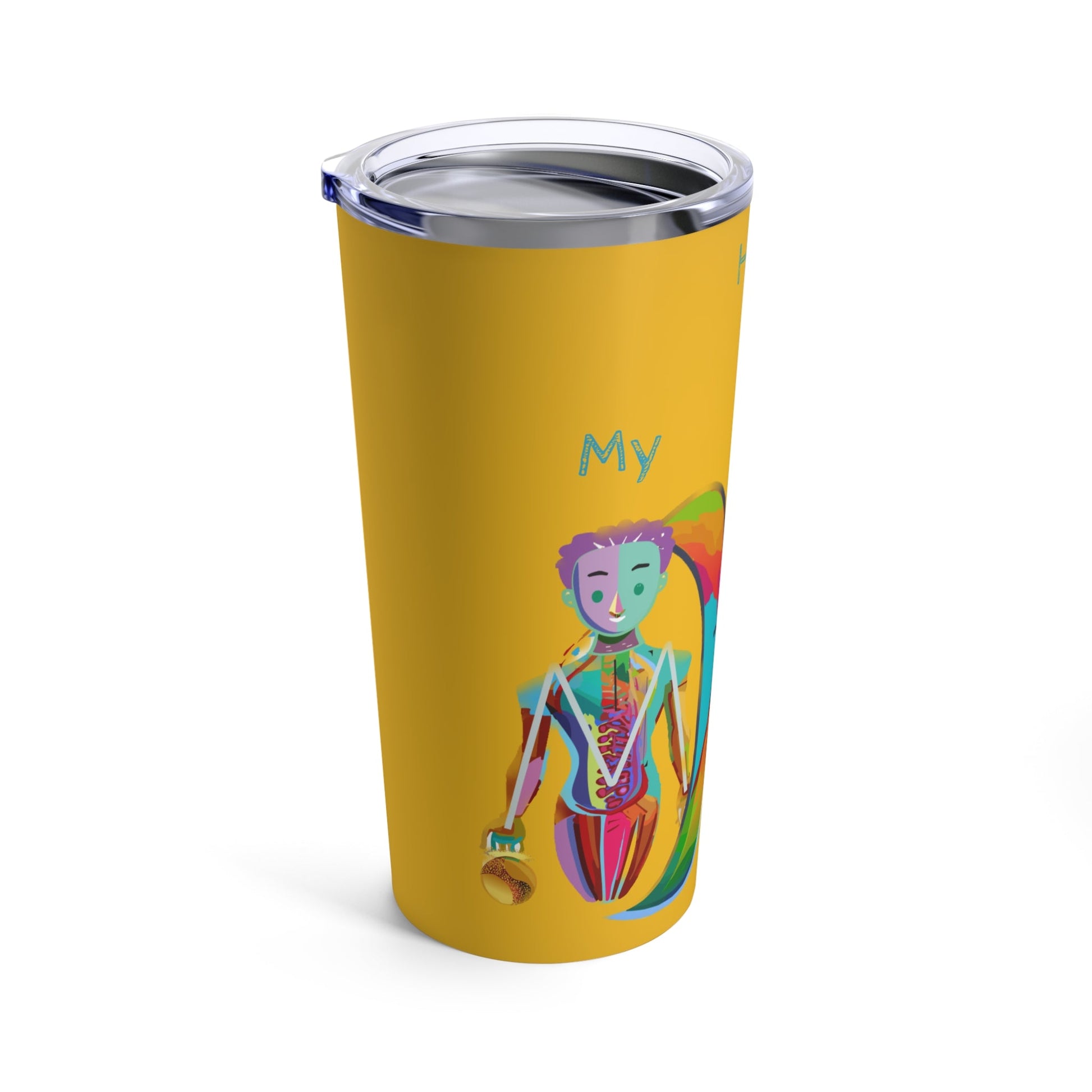 My Higher Being_Yellow Tumbler_20oz - My Higher Being