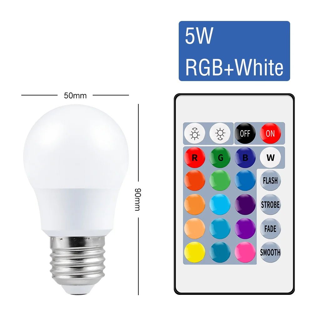 RGBW Smart LED Bulb - Dimmable, Color - Changing Light - My Higher Being