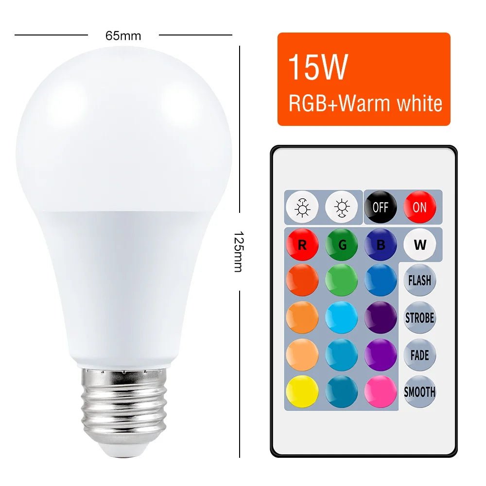 RGBW Smart LED Bulb - Dimmable, Color - Changing Light - My Higher Being