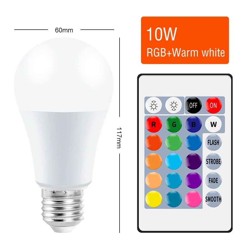 RGBW Smart LED Bulb - Dimmable, Color - Changing Light - My Higher Being