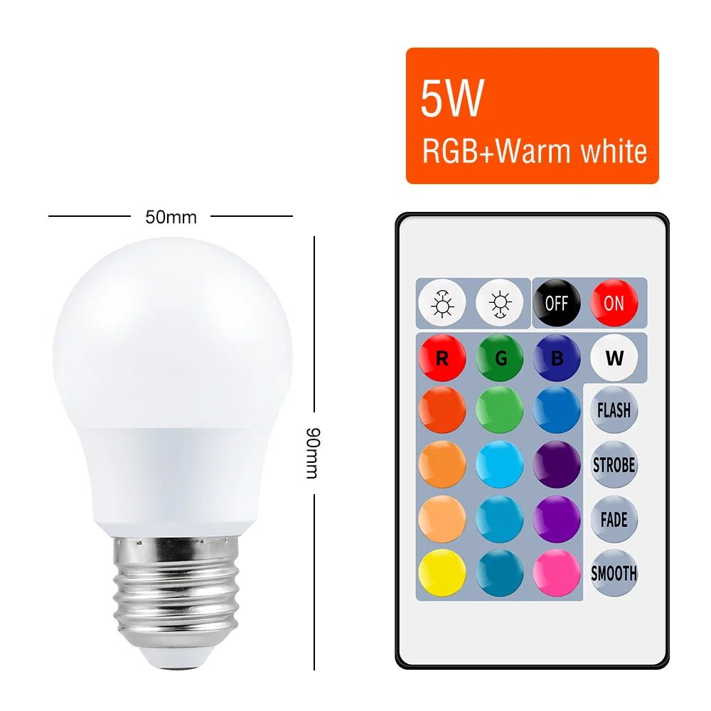 RGBW Smart LED Bulb - Dimmable, Color - Changing Light - My Higher Being