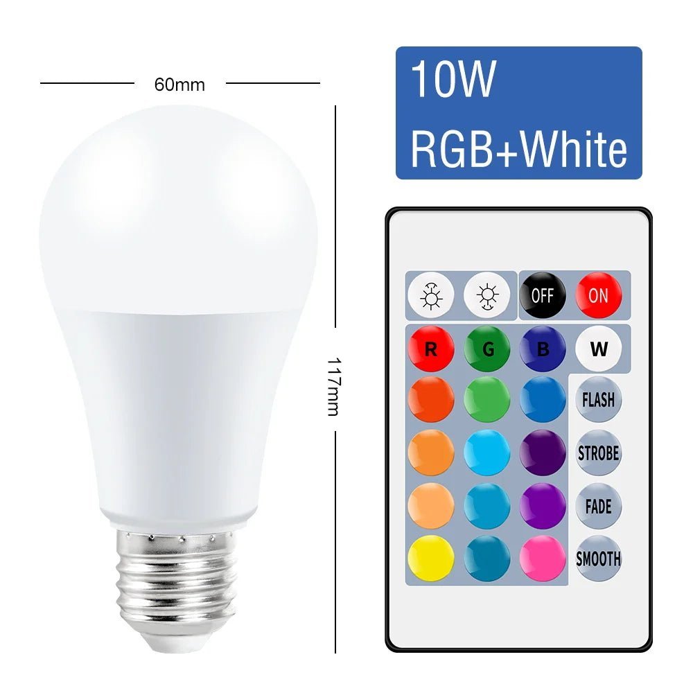 RGBW Smart LED Bulb - Dimmable, Color - Changing Light - My Higher Being