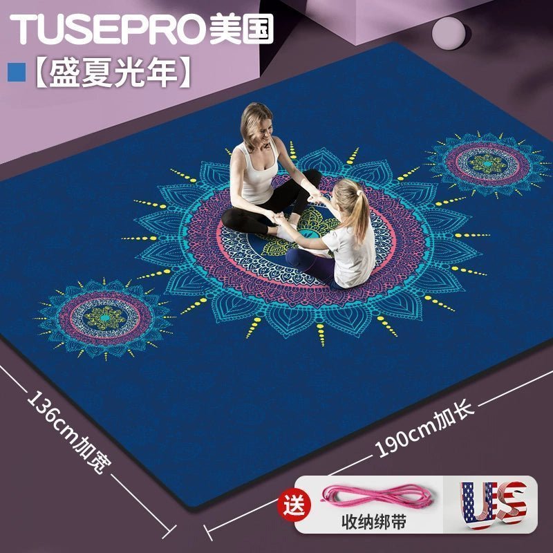 Yoga Mat with Geometric Patterns - My Higher Being