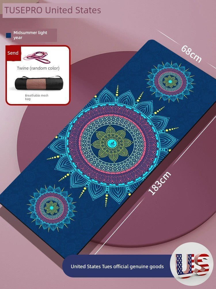 Yoga Mat with Geometric Patterns - My Higher Being