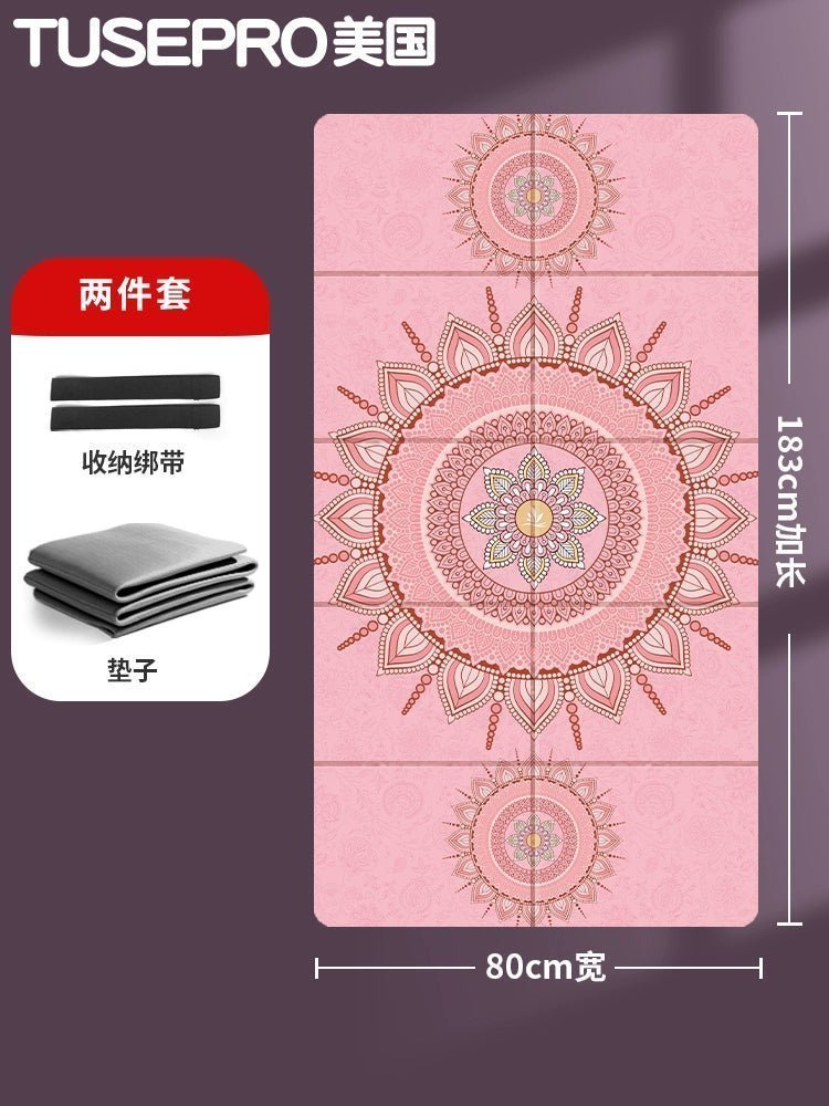 Yoga Mat with Geometric Patterns - My Higher Being