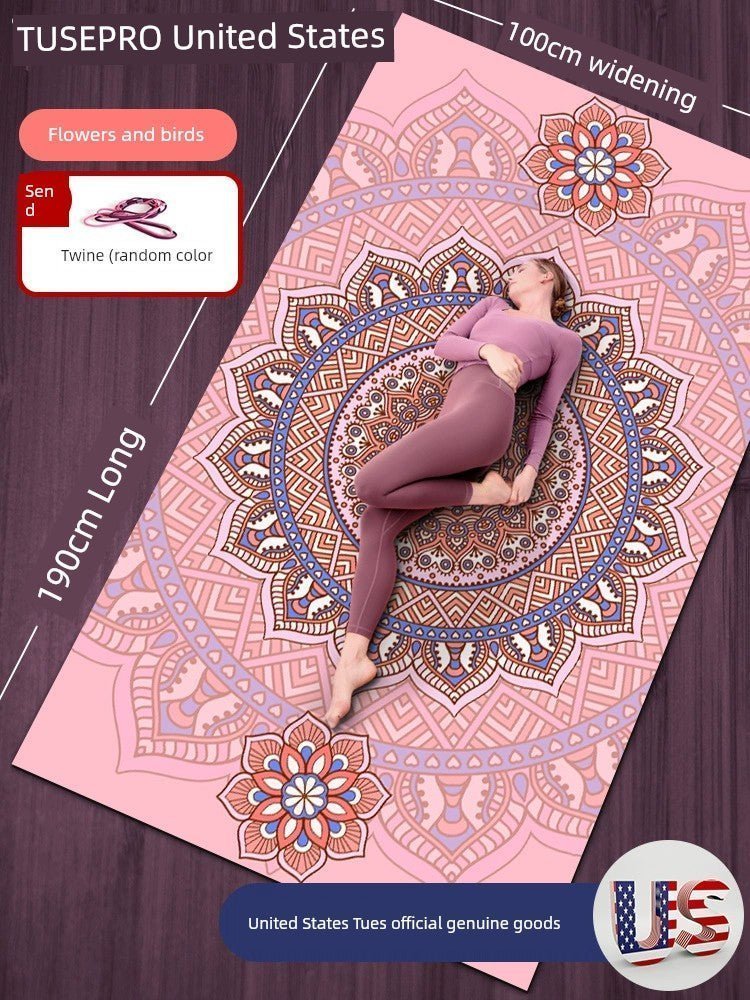 Yoga Mat with Geometric Patterns - My Higher Being