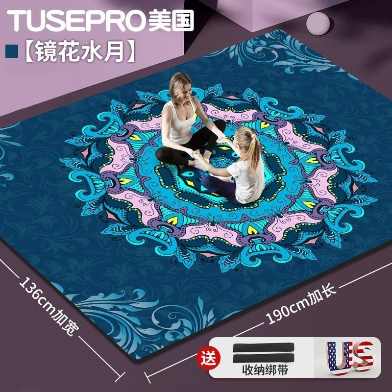 Yoga Mat with Geometric Patterns - My Higher Being