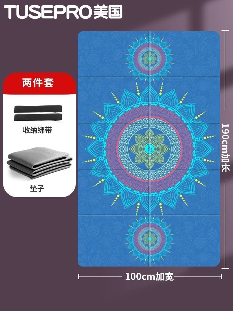 Yoga Mat with Geometric Patterns - My Higher Being