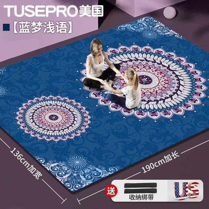 Yoga Mat with Geometric Patterns - My Higher Being