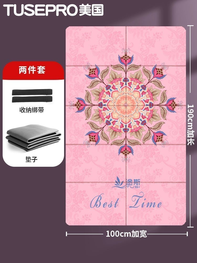 Yoga Mat with Geometric Patterns - My Higher Being