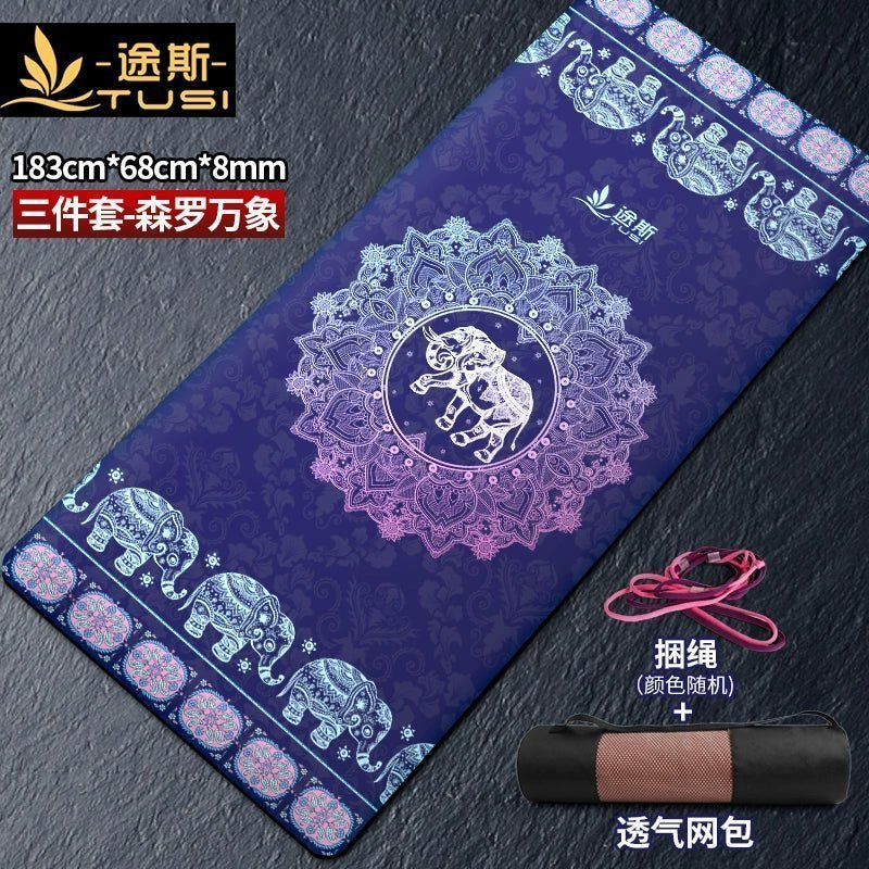 Yoga Mat with Geometric Patterns - My Higher Being