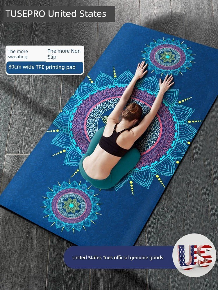 Yoga Mat with Geometric Patterns - My Higher Being