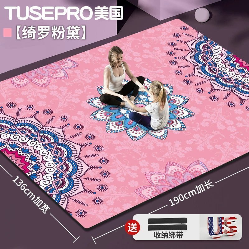 Yoga Mat with Geometric Patterns - My Higher Being