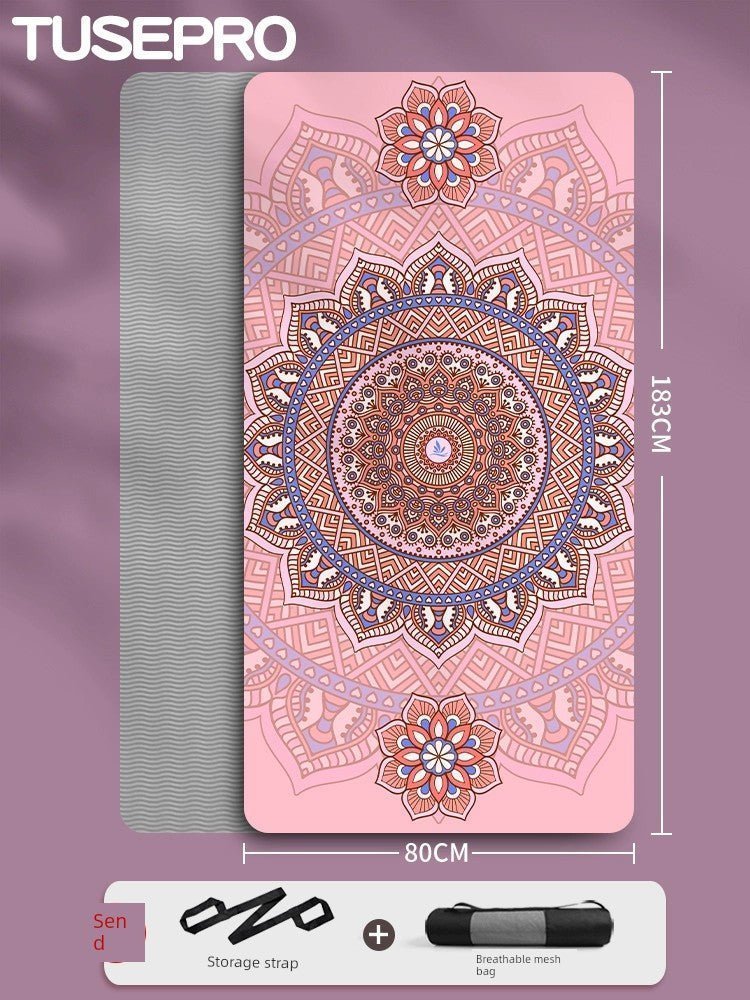 Yoga Mat with Geometric Patterns - My Higher Being