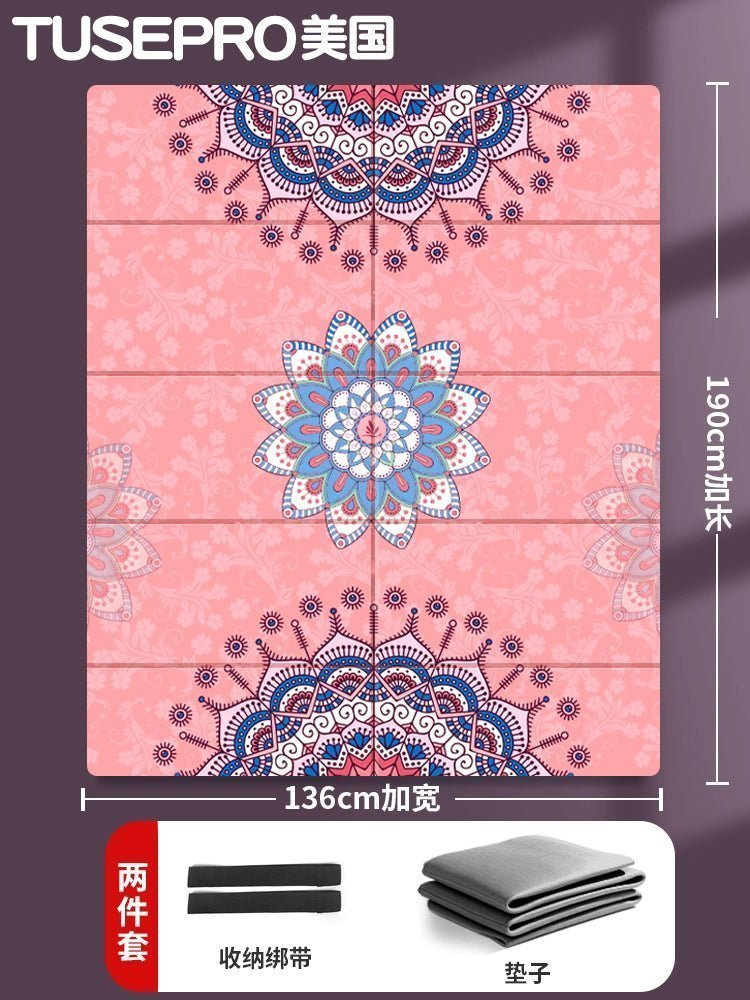 Yoga Mat with Geometric Patterns - My Higher Being