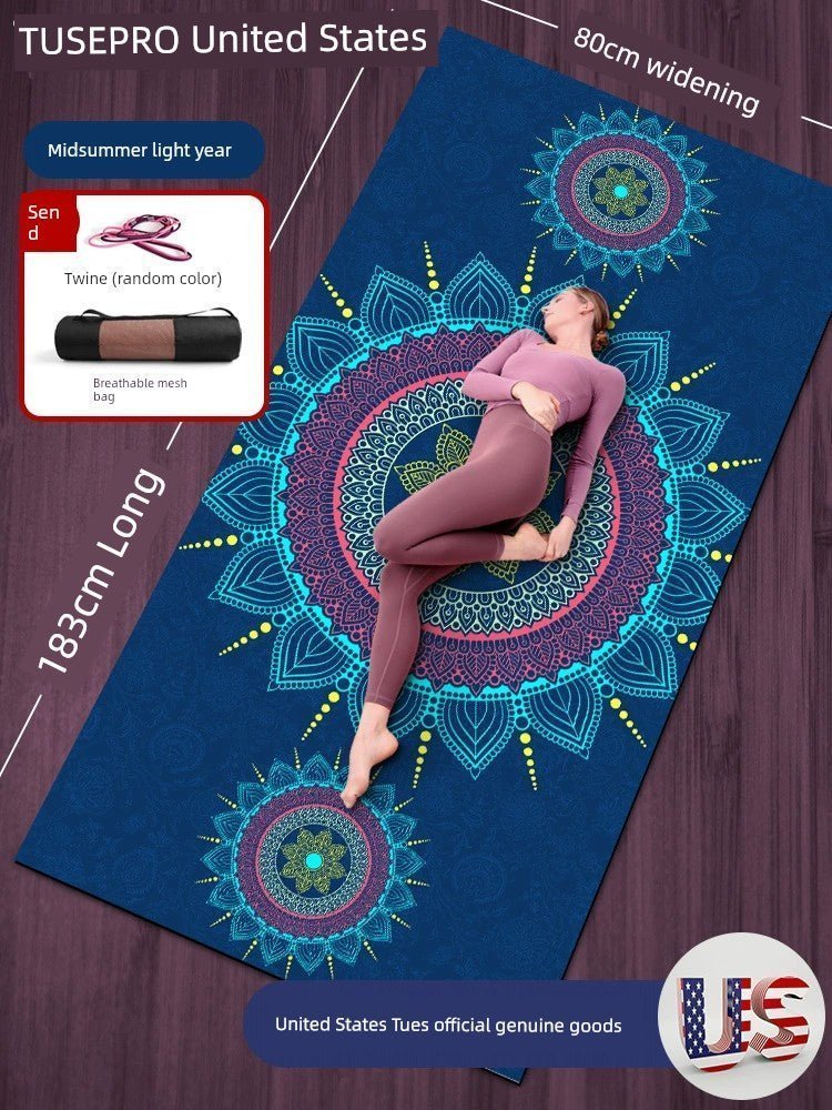 Yoga Mat with Geometric Patterns - My Higher Being