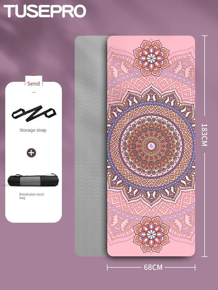 Yoga Mat with Geometric Patterns - My Higher Being